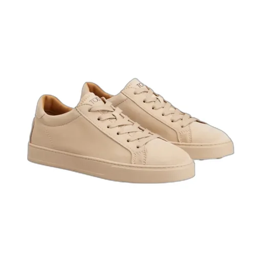 Logo Printed Round Toe Sneakers