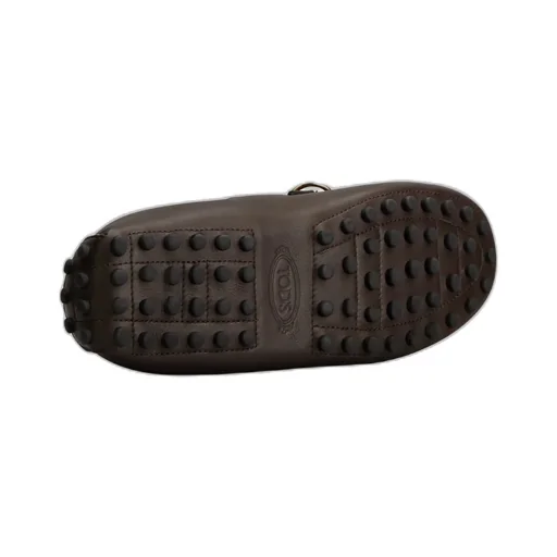 Ring Embellished Slip-On Loafers
