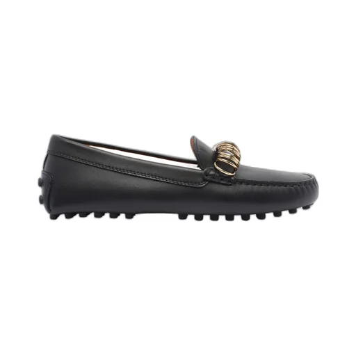 Ring Embellished Loafers