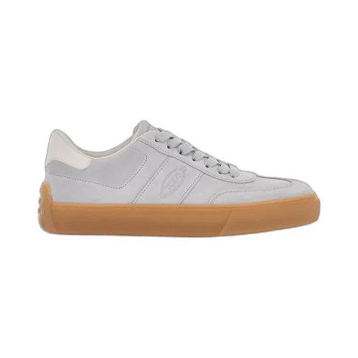 Round-Toe Lace-Up Sneakers