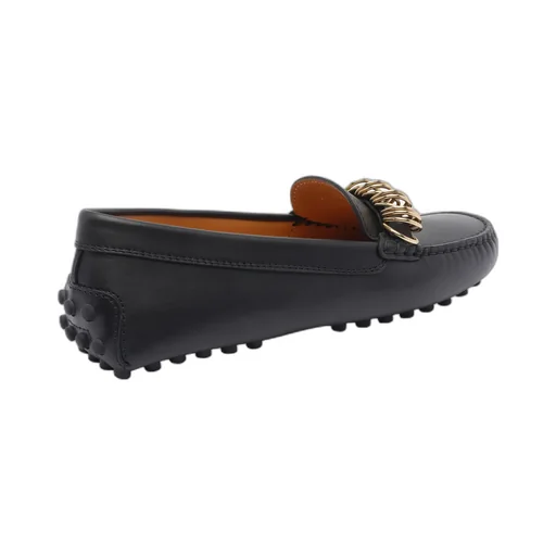 Ring Embellished Loafers