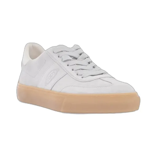 Round-Toe Lace-Up Sneakers