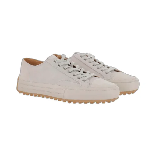 Logo Embossed Lace-Up Sneakers