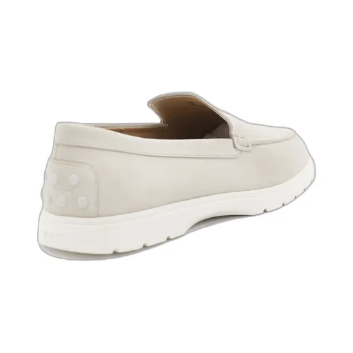 Logo Embossed Slip-On Loafers