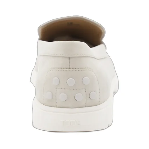 Logo Embossed Slip-On Loafers