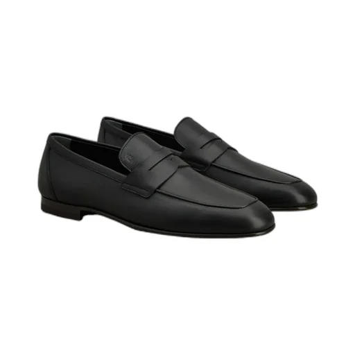 Round Toe Slip-On Loafers