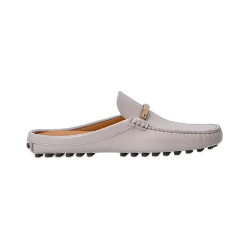 Logo Engraved Slip-On Mules