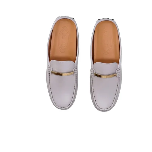 Logo Engraved Slip-On Mules