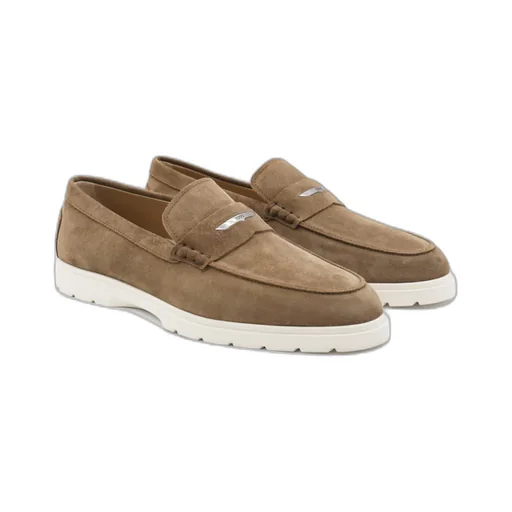 Logo Engraved Loafers