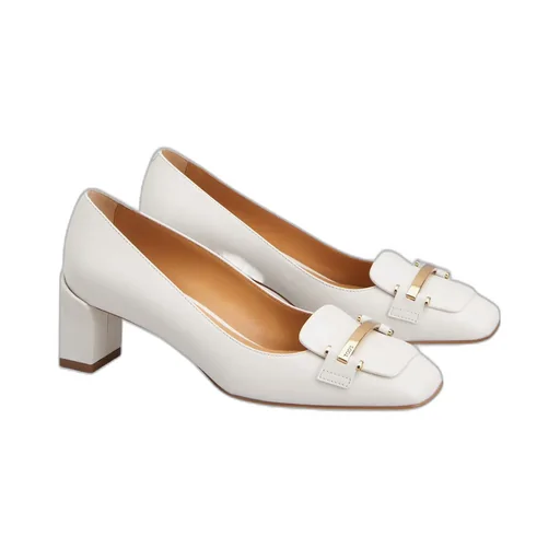 50Mm Leather Pumps