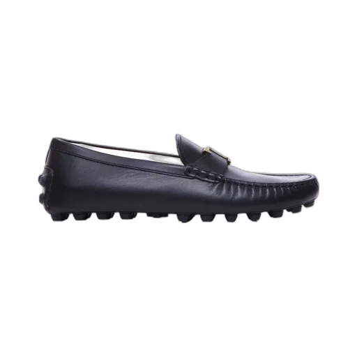 Logo-Plaque Slip-On Loafers