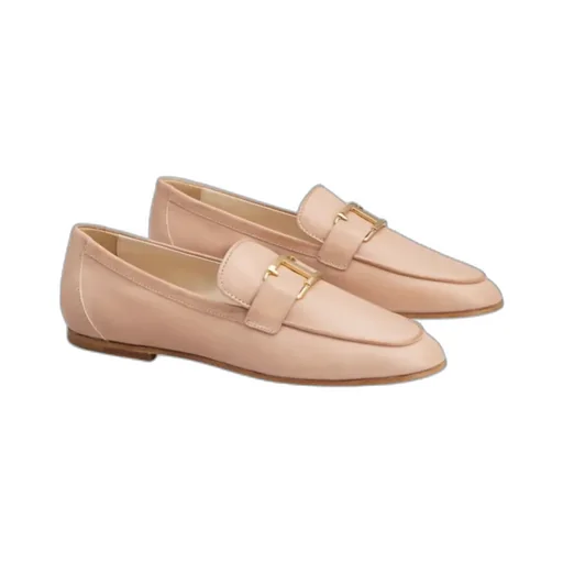 Logo Plaque Loafers