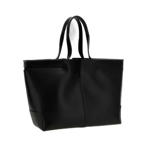 Logo Debossed Medium Tote Bag
