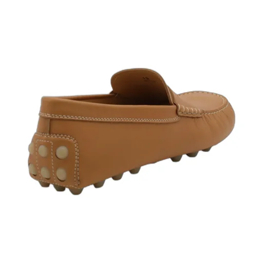 Logo Debossed Slip-On Loafers