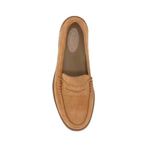 Square Toe Penny Loafers
