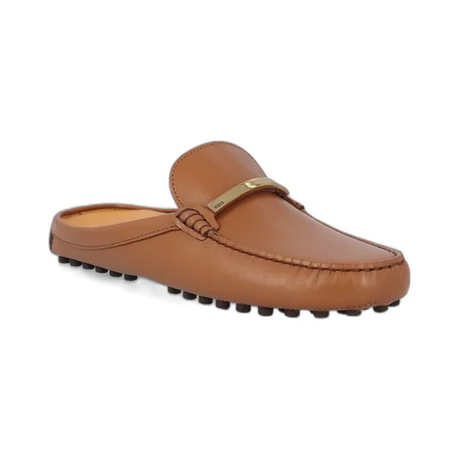 Logo Engraved Slip-On Sandals