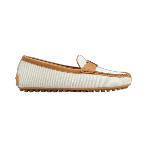 Logo Plaque Slip-On Flat Shoes