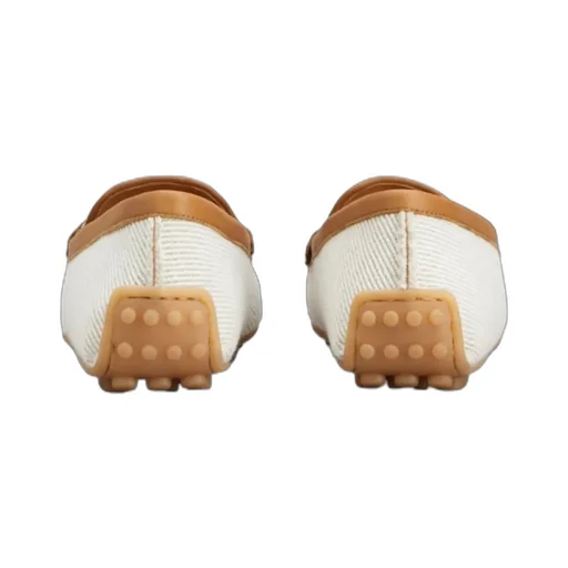 Logo Plaque Slip-On Flat Shoes
