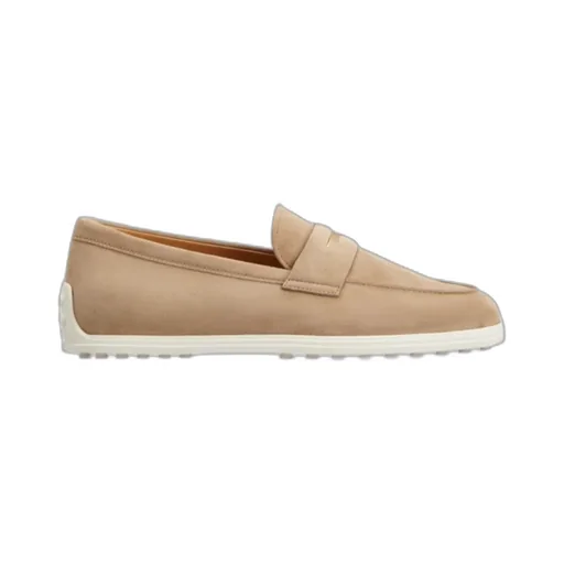 Logo Plaque Slip-On Loafers