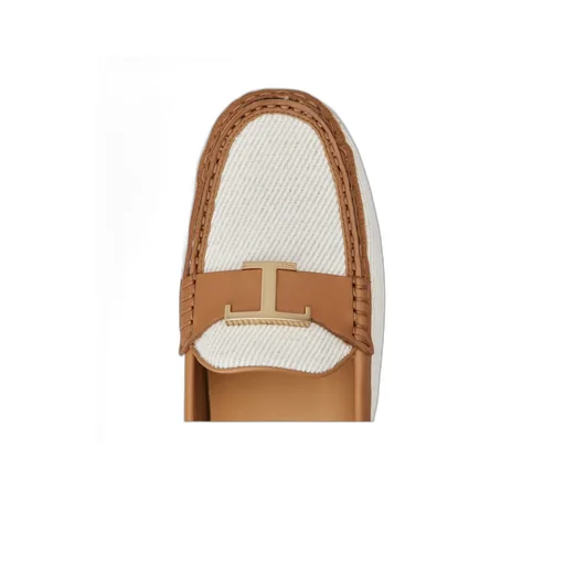 Logo Plaque Slip-On Flat Shoes