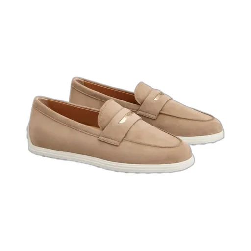 Logo Plaque Slip-On Loafers