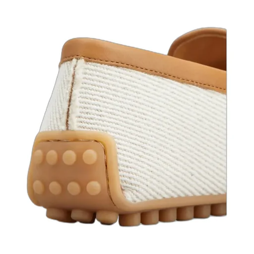 Logo Plaque Slip-On Flat Shoes