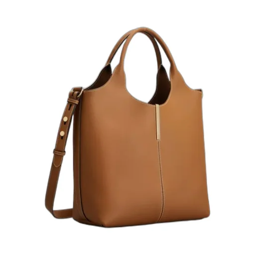 Logo Engraved Small Shopper Bag