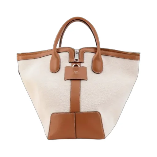 Logo Patch Shoulder Bag