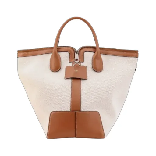 Logo Patch Shoulder Bag