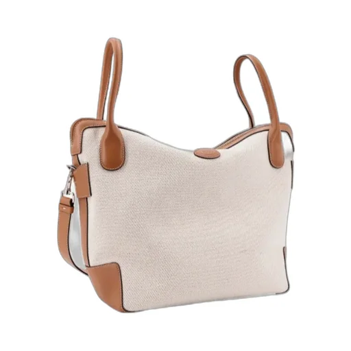 Logo Patch Shoulder Bag