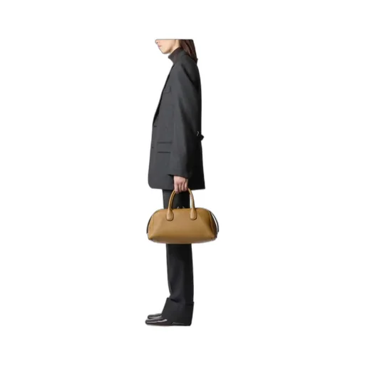 Di Logo Debossed Tote Bag