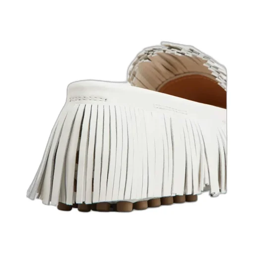 Fringed Slip-On Loafers