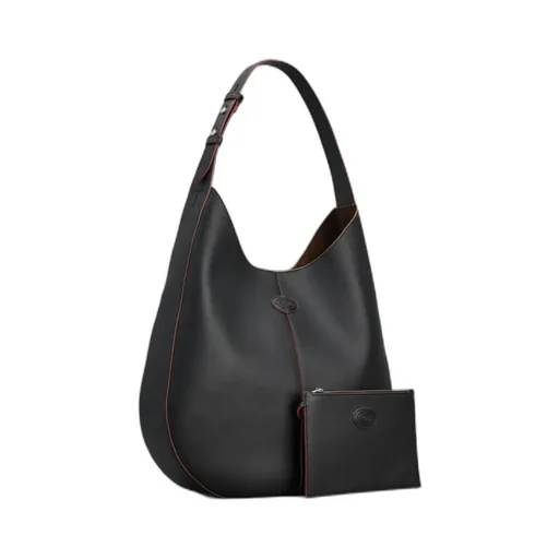 Di Bag Hobo Logo Detailed Medium Shoulder Bag