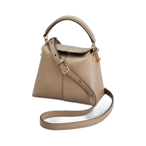 T Case Leather Mailman Tote Bag
