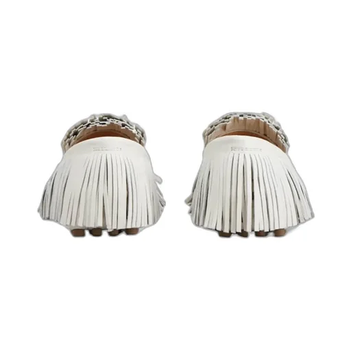 Fringed Slip-On Loafers