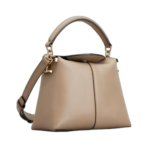 T Case Leather Mailman Tote Bag
