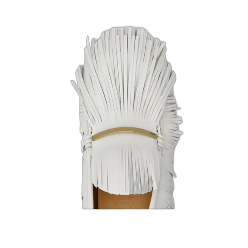 Fringed Slip-On Loafers
