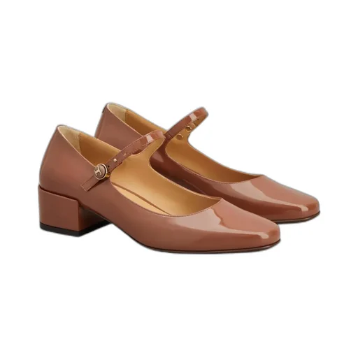 40Mm Leather Pumps