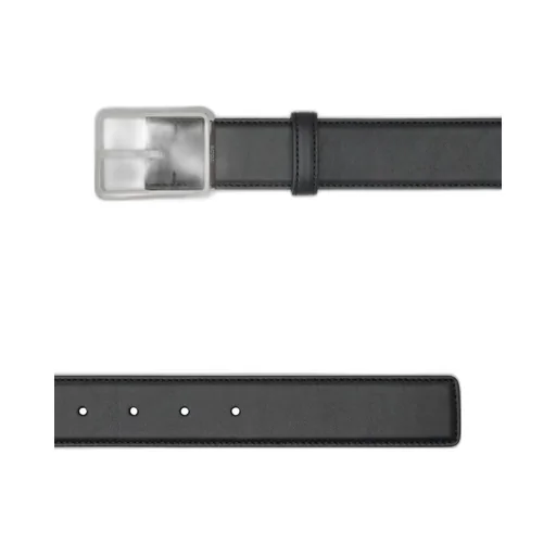 Classic Logo Engraved Buckle Belt
