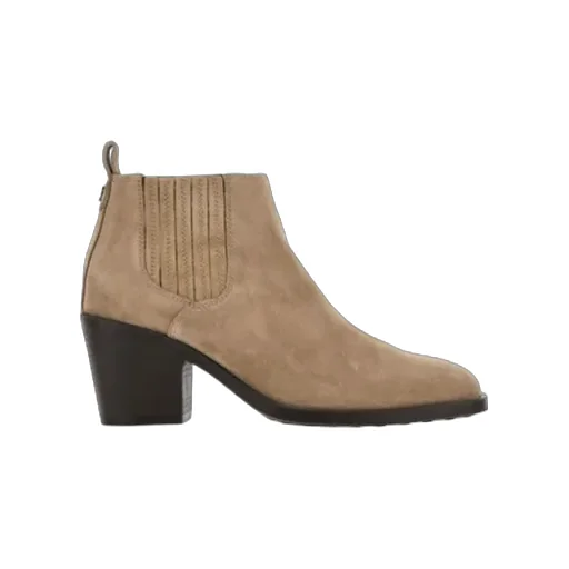 Block Heel Ankle Boots
