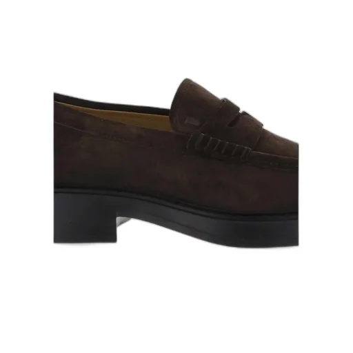 Round-Toe Slip-On Loafers
