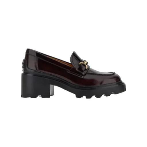 Logo Plaque Slip-On Loafers