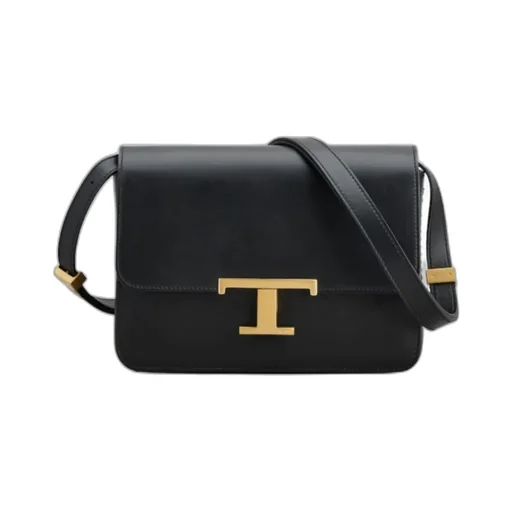T Timeless Logo Plaque Crossbody Bag