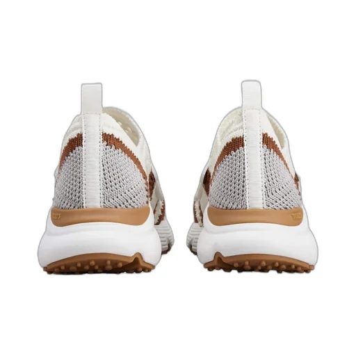 Logo Patch Knit Slip-On Sneakers