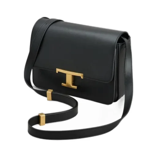 T Timeless Logo Plaque Crossbody Bag