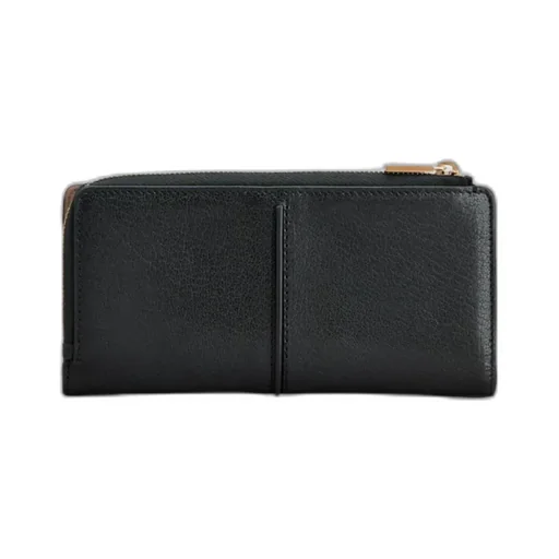Nikita Continental Logo Plaque Zipped Wallet