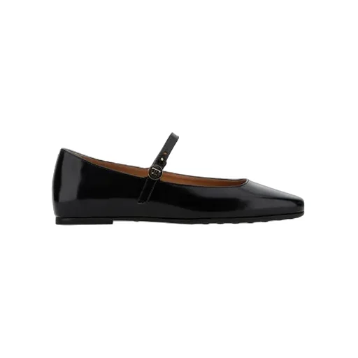 Logo Plaque Ballerina Shoes