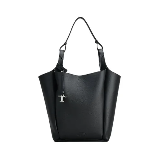 Logo Debossed Shoulder Bag