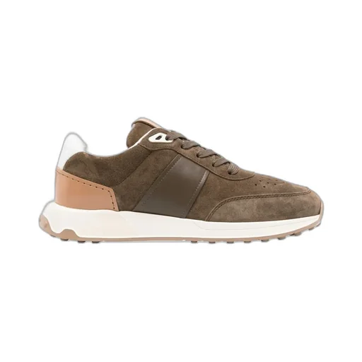 Round Toe Lace-Up Sneakers