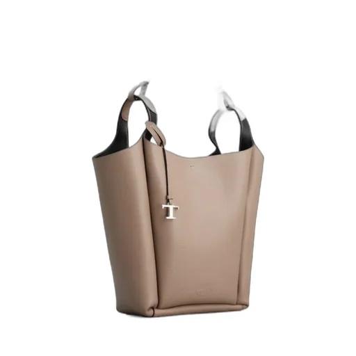 Logo Charm Tote Bag